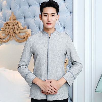 pre-oder**เสื้อพนักงานแม่บ้าน เสื้อแม่บ้านทำความสะอาด พนักงานสปา พนักงานโรงแรม พนักงานรีสอร์ท (สินค้าไม่รวมกางเกง) ***สินค้าไม่สามารถเปลี่ยนสีและรูปแบบได้คะ สีตามภาพ ไซร์ L XL 2XL 3XL 4XL