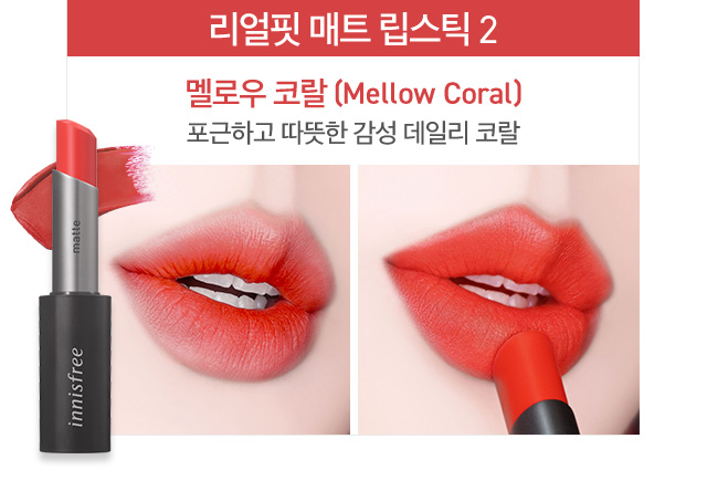 ( 2 ) Real Fit Matte Lipstick