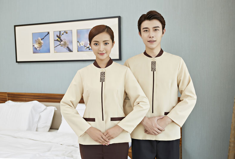 pre-oder**เสื้อพนักงานแม่บ้าน เสื้อแม่บ้านทำความสะอาด พนักงานสปา พนักงานโรงแรม พนักงานรีสอร์ท (สินค้าไม่รวมกางเกง) ***สินค้าไม่สามารถเปลี่ยนสีและรูปแบบได้คะ สีตามภาพ ไซร์ L XL 2XL 3XL 4XL