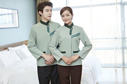 pre-oder**เสื้อพนักงานแม่บ้าน เสื้อแม่บ้านทำความสะอาด พนักงานสปา พนักงานโรงแรม พนักงานรีสอร์ท (สินค้าไม่รวมกางเกง) ***สินค้าไม่สามารถเปลี่ยนสีและรูปแบบได้คะ สีตามภาพ ไซร์ L XL 2XL 3XL 4XL