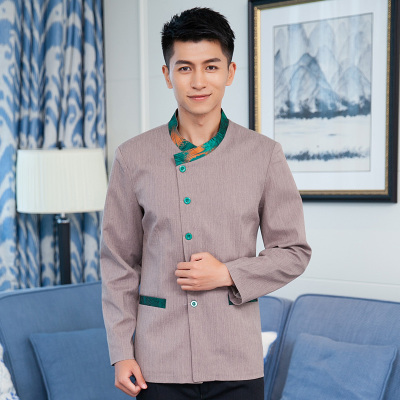 pre-oder**เสื้อพนักงานแม่บ้าน เสื้อแม่บ้านทำความสะอาด พนักงานสปา พนักงานโรงแรม พนักงานรีสอร์ท (สินค้าไม่รวมกางเกง) ***สินค้าไม่สามารถเปลี่ยนสีและรูปแบบได้คะ สีตามภาพ ไซร์ L XL 2XL 3XL 4XL
