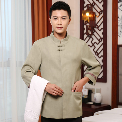 pre-oder**เสื้อพนักงานแม่บ้าน เสื้อแม่บ้านทำความสะอาด พนักงานสปา พนักงานโรงแรม พนักงานรีสอร์ท (สินค้าไม่รวมกางเกง) ***สินค้าไม่สามารถเปลี่ยนสีและรูปแบบได้คะ สีตามภาพ ไซร์ L XL 2XL 3XL 4XL