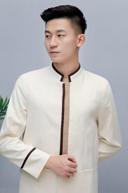 pre-oder**เสื้อพนักงานแม่บ้าน เสื้อแม่บ้านทำความสะอาด พนักงานสปา พนักงานโรงแรม พนักงานรีสอร์ท (สินค้าไม่รวมกางเกง) ***สินค้าไม่สามารถเปลี่ยนสีและรูปแบบได้คะ สีตามภาพ ไซร์ L XL 2XL 3XL 4XL