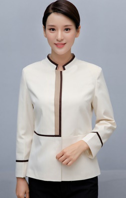 pre-oder**เสื้อพนักงานแม่บ้าน เสื้อแม่บ้านทำความสะอาด พนักงานสปา พนักงานโรงแรม พนักงานรีสอร์ท (สินค้าไม่รวมกางเกง) ***สินค้าไม่สามารถเปลี่ยนสีและรูปแบบได้คะ สีตามภาพ ไซร์ L XL 2XL 3XL 4XL