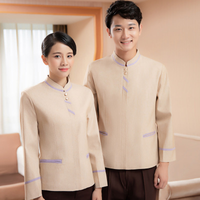 pre-oder**เสื้อพนักงานแม่บ้าน เสื้อแม่บ้านทำความสะอาด พนักงานสปา พนักงานโรงแรม พนักงานรีสอร์ท (สินค้าไม่รวมกางเกง) ***สินค้าไม่สามารถเปลี่ยนสีและรูปแบบได้คะ สีตามภาพ ไซร์ L XL 2XL 3XL 4XL