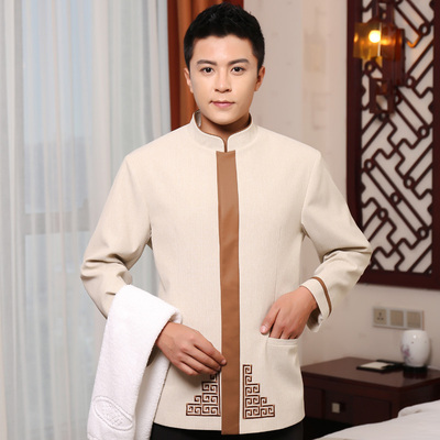 pre-oder**เสื้อพนักงานแม่บ้าน เสื้อแม่บ้านทำความสะอาด พนักงานสปา พนักงานโรงแรม พนักงานรีสอร์ท (สินค้าไม่รวมกางเกง) ***สินค้าไม่สามารถเปลี่ยนสีและรูปแบบได้คะ สีตามภาพ ไซร์ L XL 2XL 3XL 4XL