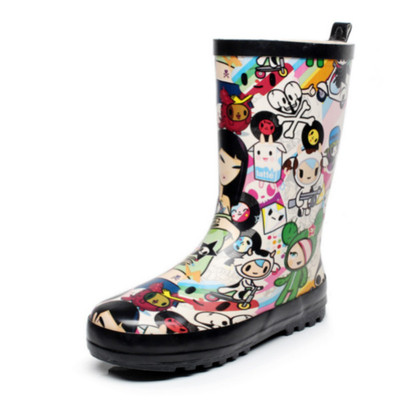 pre-order ** รองเท้า rain boot  รองเท้ายางแฟชั่นแบบสวยๆๆ ไซร์   36   37  38  39  40