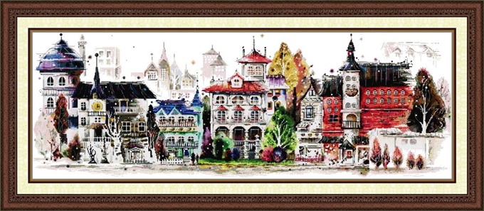 Streetscape (ไม่พิมพ์/พิมพ์ลาย)