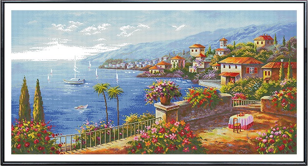 Seaside (ไม่พิมพ์/พิมพ์ลาย)