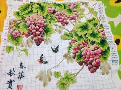 Fruitful grapes (พิมพ์ลาย)