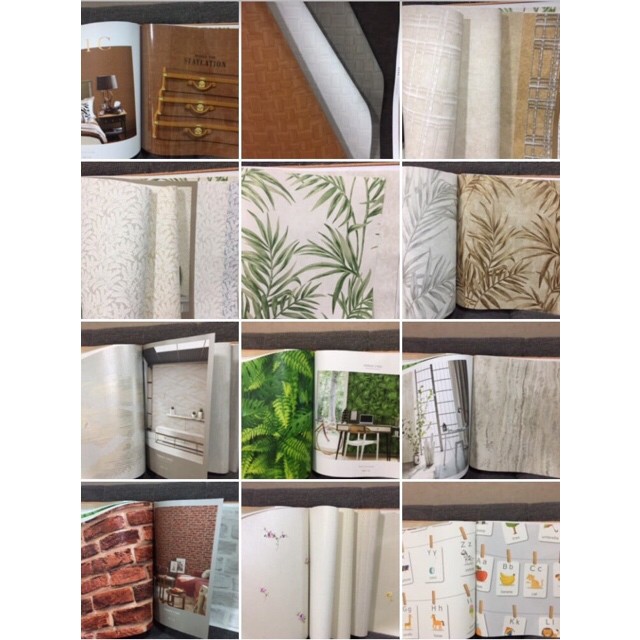 WALLเกาหลี ม้วนใหญ่ 15ตรม กว้าง1.06ม ยาว15.6มlh