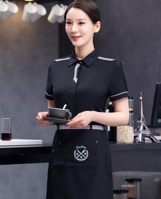 pre-oder** เสื้อพนักงานเสริฟ  พนักงานโรงแรม พนักงานรีสอร์ท (สินค้าไม่รวมกางเกง) ***สินค้าไม่สามารถเปลี่ยนสีและรูปแบบได้คะ สีตามภาพ ไซร์ L XL 2XL 3XL  4XL