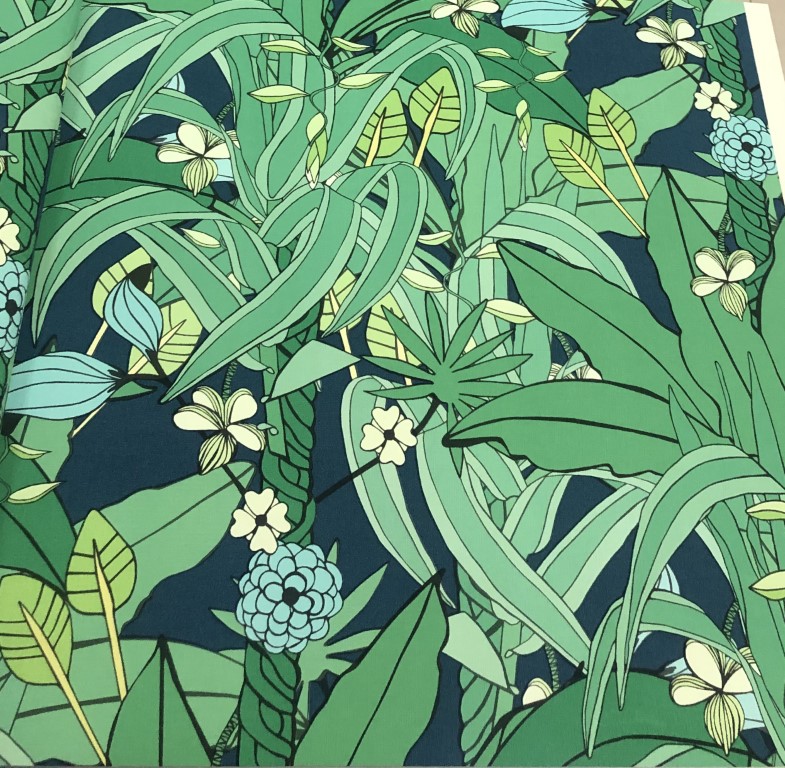 wallใบไม้ ยาว 10ม กว้าง 53ซม ม้วน5ตรม abt