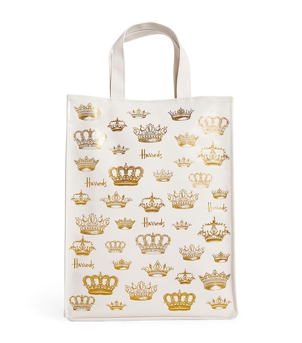 Harrods Bag  รุ่นMedium Crowns Shopper Bag (กระดุม)***พร้อมส่ง