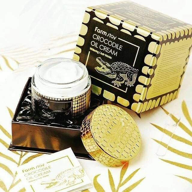 Farmstay Crocodile Oil Cream 70 g. ครีมน้ำมันจระเข้สุดฮิตจากเกาหลี