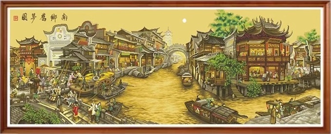 Old dream town (พิมพ์ลาย)