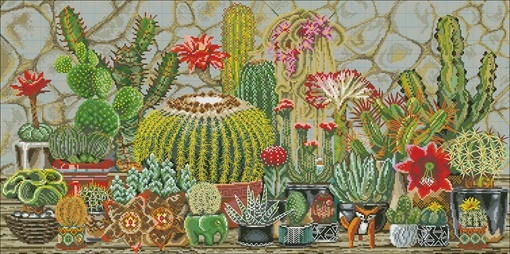 Cactus (ไม่พิมพ์ลาย)