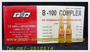 Vitamin B Complex Injectionลดเลือนริ้วรอยทั่วเรือนร่างได้อย่างดีเยี่ยม รอยดำ รอยแดงเกิดจากสิว ฝ้ากระผิวไม่สม่ำเสมอ เห็นผลดีจริงๆคะปลอดภัย100%