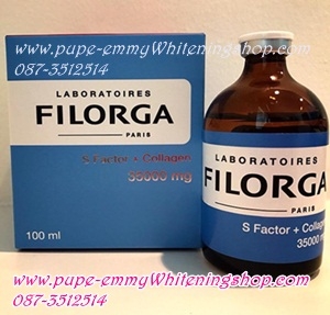 Filorga S Factor+Collagen35000mgชลอวัยอ่อนวัยดูเด็กเต่งตึงสูตรลับเฉพาะจากฝรั่งเศสลดริ้วรอยฝ้ากระจุดด่างดำกระจ่างใสสร้างคอลลาเจนชุ่มชื่อให้ผิว
