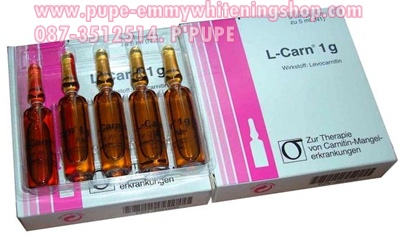 L-Carnatine 1 g. (Germany)ช่วยเผาผลาญไขมันสะสมได้ดีมากที่สุด ต้นเหตุปัญหาของความอ้วนนั้นเองค่ะ ทดลองแล้วได้ผลจริงๆค่ะ!!!