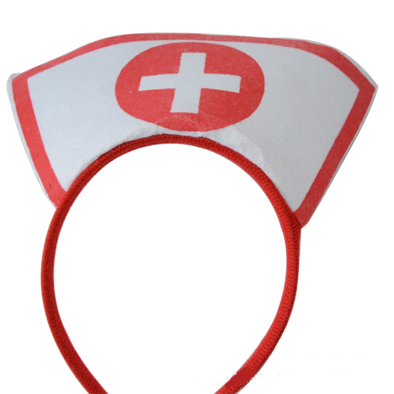 ++พร้อมส่ง++ที่คาดผมนางพยาบาล ที่คาดผมพยาบาล หมวกพยาบาล