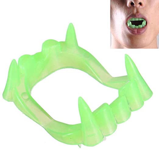 ++พร้อมส่ง++เขี้ยวแดรกคูร่าสะท้อนแสง เขี้ยวแดร็กคูลา เขี้ยวDracula เขี้ยวแดร๊กคูล่า เขี้ยวปลอม ฟันปลอม
