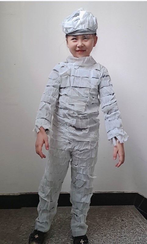 7C239 ชุดเด็ก ชุดฮาโลวีน มัมมี่ Mummy Ghost Halloween Costumes