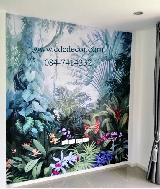 สิ่งที่สวยงาม  มักคุ้มค่าเสมอ. ภาพสั่งพิมพ์ ตามขนาดผนังเลย แคนวาส เหนียว สีทนนาน