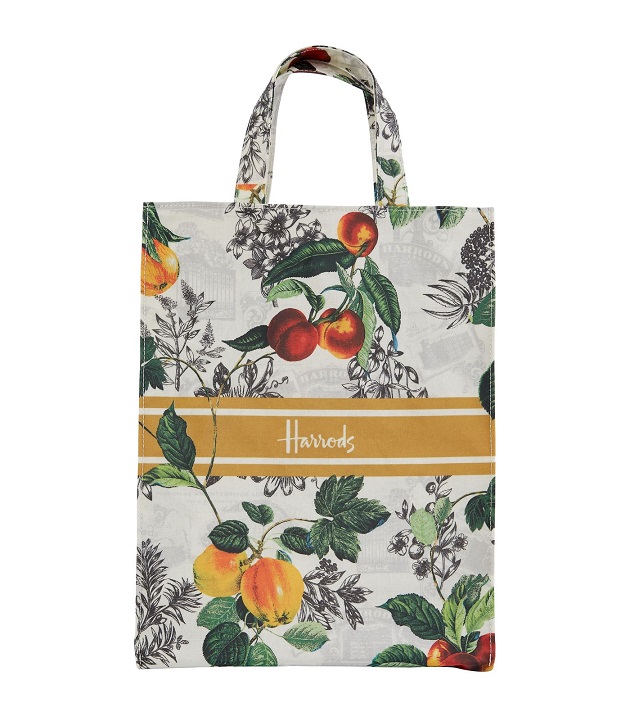 Harrods รุ่น Medium Winter Fruit Shopper Bag (กระดุมแม่เหล็ก)***พร้อมส่ง
