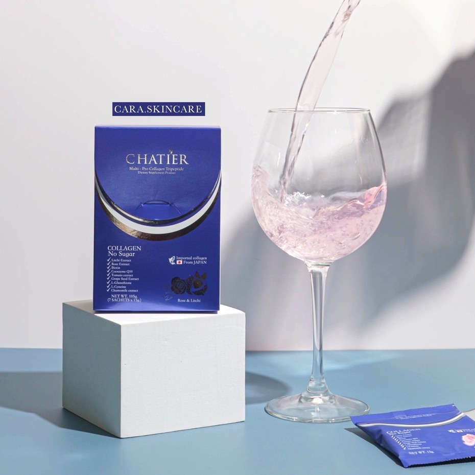 CHATIER PREMIUM COLLAGEN คอลลาเจนน้องฉัตร ชาเทียร์คอลลาเจน ของแท้ 100%