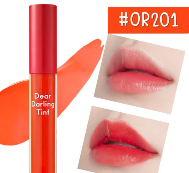 DEAR DARLING WATER GEL TINT 5g NEW รุ่นใหม่ 2019  เบอร์ OR201