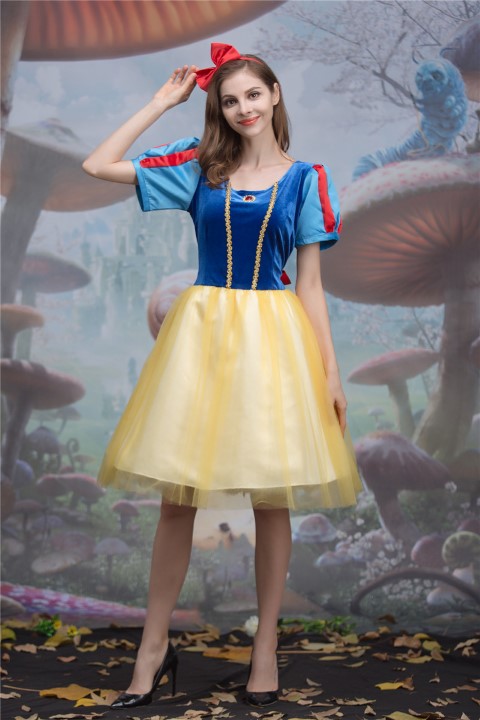 ++พร้อมส่ง++ชุดเจ้าหญิงสโนไวท์กับคนแคระทั้งเจ็ด snowwhite ชุดเจ้าหญิงดิสนีย์