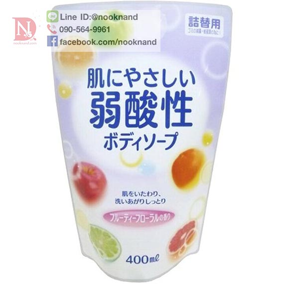 ANIMO BODY SOAP (FRUITY FLORAL) REFILL / อนิโมะ บอดี้ โซป (ฟรุ๊ตตี้ ฟรอรัล) รีฟิล