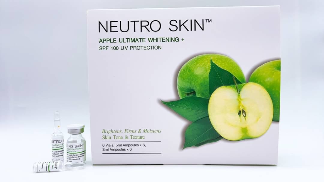 NEUTRO SKIN &APPLE ULTIMATE WHITENING+SPF 100 UV PROTECTION    