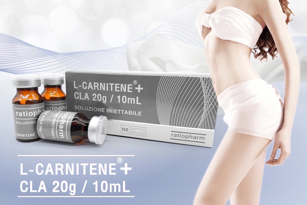 L-Carnitine + CLA 20g/10ml 10 vials 