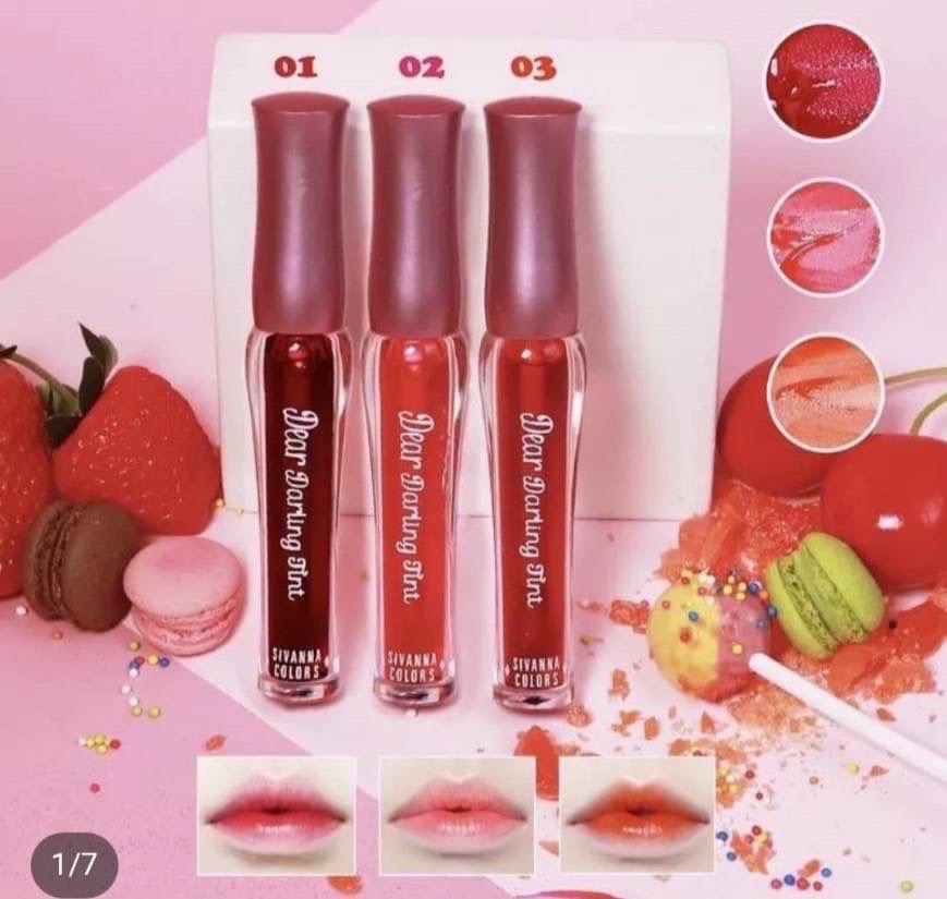 ลิปทิ้น ติ้นสิวันนา ST001 Sivanna สีสวย ราคาสะบายกระเป๋า