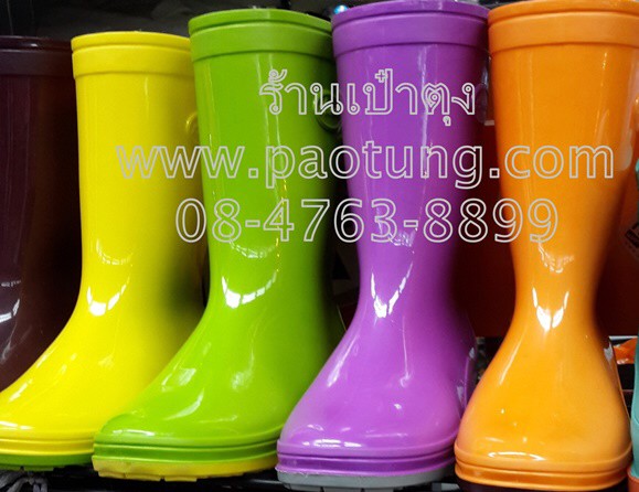 รองเท้าบู๊ต BOOT  บูทสีสันสดใส ยี่ห้อ Arrow Star ( A6500)