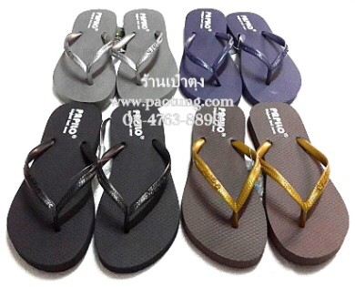 รองเท้าแตะฟองน้ำผู้ใหญ่หูหนีบสี แตะหูคีบ  แตะหูหนีบ แตะฟองน้ำหูคีบสีล้วน ขายส่งยกโหล 