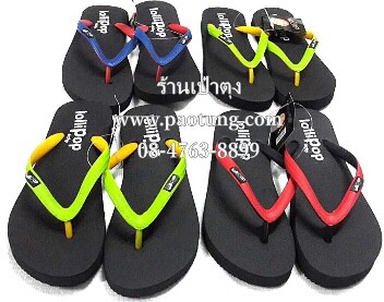 รองเท้าแตะฟองน้ำผู้ใหญ่หูหนีบสี แตะหูคีบ  แตะหูหนีบ แตะฟองน้ำหูคีบ หูสลับสี  ขายส่งยกโหล 