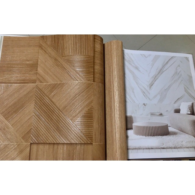 wallอิฐไม้ เกาหลีม้วนใหญ่ 15ตรม ยาว 15.6ม ก 1.06 มbw