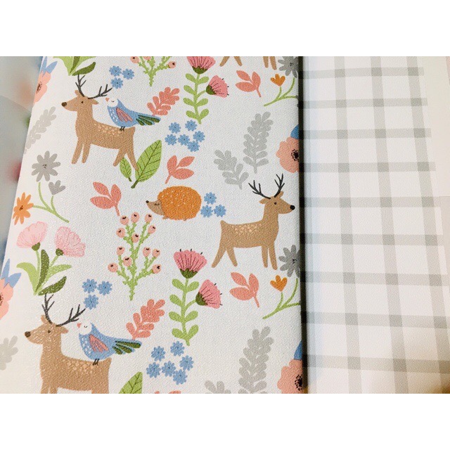 WALLเกาหลี ม้วนใหญ่ 15ตรม. ยาว 15.6ม. กว้าง 1.06ม ab