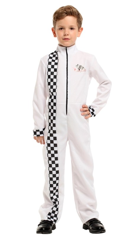 7C261.1 ชุดเด็กชาย ชุดนักแข่งรถ ชุดนักแข่งรถฟอร์มูล่าวัน Children Formula one Racer Race of Boy Costumes