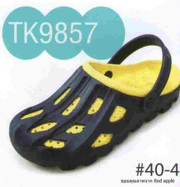 รองเท้าหัวโต มีรู รัดส้น Red apple ( TK9857) ขายส่งยกโหล 