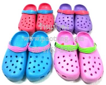 รองเท้าหัวโตผู้หญิง ขายส่งยกโหล  คละสี คละไซต์