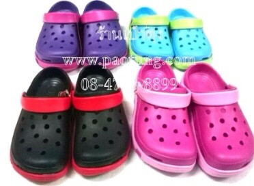 รองเท้าหัวโตผู้หญิง ขายส่งยกโหล  คละสี คละไซต์