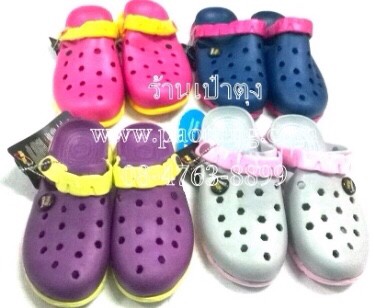 รองเท้าหัวโตผู้หญิง ขายส่งยกโหล  คละสี คละไซต์