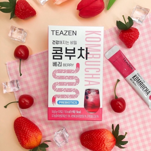 ( Berry ) TEAZEN KOMBUCHA ชาคอมบูชา คอมบูชา