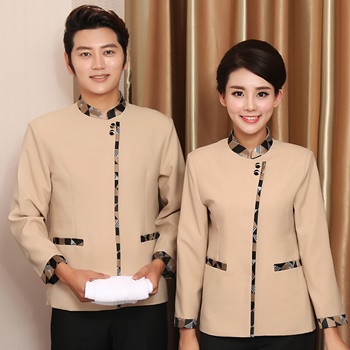 pre-oder**เสื้อพนักงานแม่บ้าน เสื้อแม่บ้านทำความสะอาด พนักงานสปา พนักงานโรงแรม พนักงานรีสอร์ท (สินค้าไม่รวมกางเกง) ***สินค้าไม่สามารถเปลี่ยนสีและรูปแบบได้คะ สีตามภาพ ไซร์ L XL 2XL 3XL 4XL ,