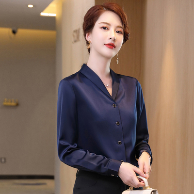 pre-order ** ชุดทำงาน ชุดพนักงานบริษัท ชุดยูนิฟอร์ม (เสื้อเชิ้ต) สีตามภาพ ไซร์ S M L XL 2XL 3XL 4XL 5XL