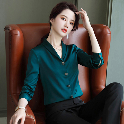 pre-order ** ชุดทำงาน ชุดพนักงานบริษัท ชุดยูนิฟอร์ม (เสื้อเชิ้ต) สีตามภาพ ไซร์ S M L XL 2XL 3XL 4XL 5XL